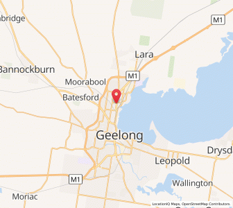 Map of Norlane, VictoriaVictoria