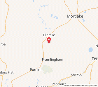 Map of North Ballangeich, VictoriaVictoria