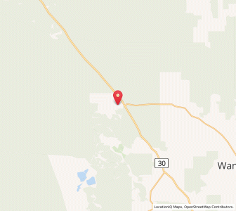 Map of North Bannister, Western Australia