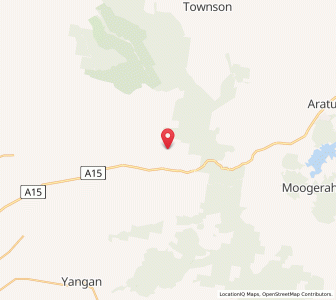 Map of North Branch, Queensland