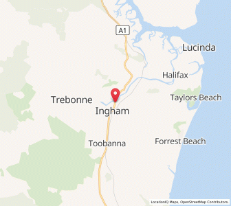 Map of North Gairloch, Queensland