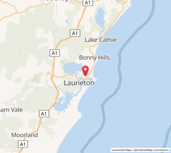 Map of North Haven, New South Wales