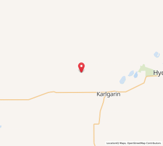 Map of North Karlgarin, Western Australia