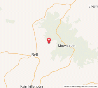 Map of North Koondai-i, Queensland