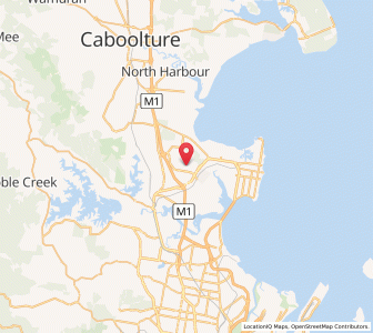 Map of North Lakes, Queensland