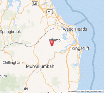 Map of North Tumbulgum, New South Wales