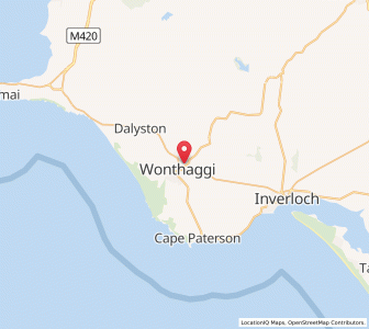 Map of North Wonthaggi, VictoriaVictoria