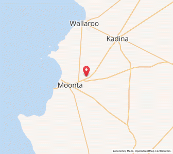 Map of North Yelta, South Australia