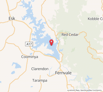 Map of Northbrook, Queensland