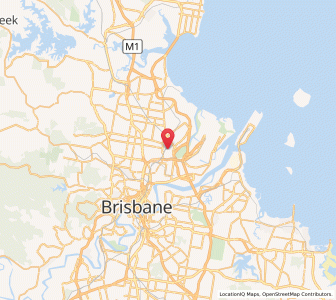 Map of Northgate, Queensland