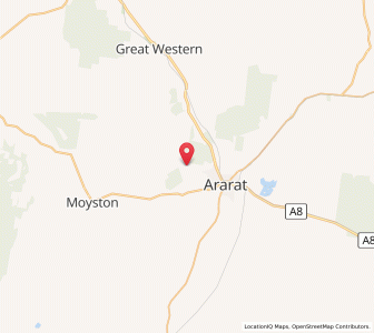 Map of Norval, VictoriaVictoria