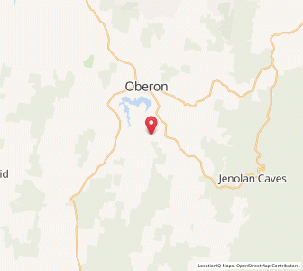 Map of Norway, New South Wales