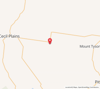 Map of Norwin, Queensland