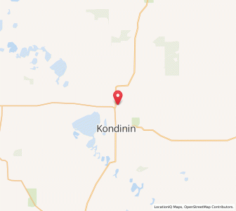 Map of Notting, Western Australia