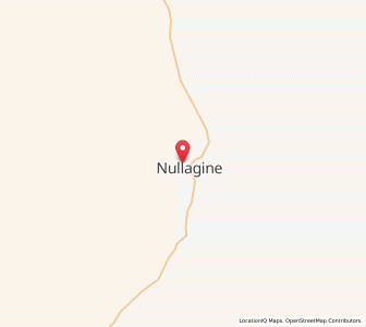 Map of Nullagine, Western Australia