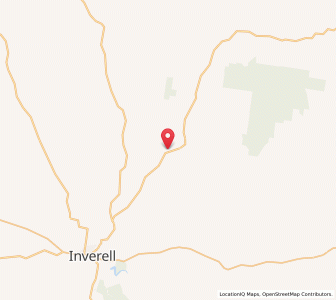 Map of Nullamanna, New South Wales