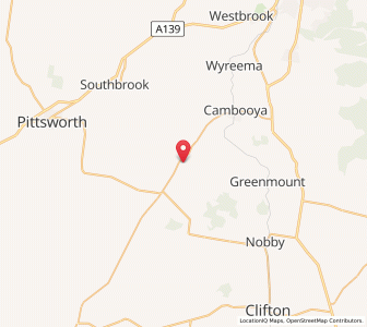 Map of Nunkulla, Queensland