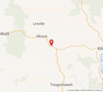 Map of Nurinda, Queensland