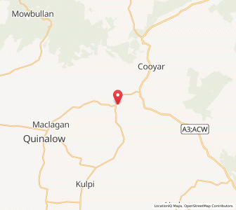 Map of Nutgrove, Queensland