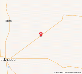 Map of Nyamville, VictoriaVictoria