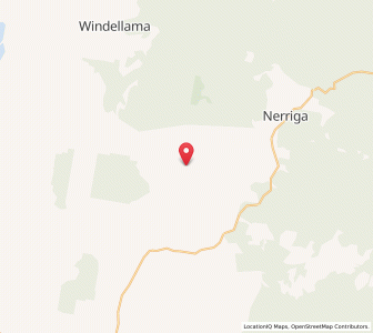 Map of Oallen, New South Wales