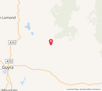 Map of Oban, New South Wales