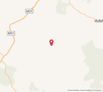 Map of Oberne, New South Wales