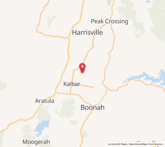 Map of Obum, Queensland