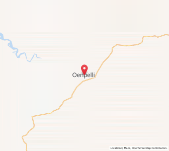 Map of Oenpelli, Northern Territory