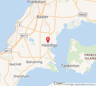 Map of Old Tyabb, VictoriaVictoria