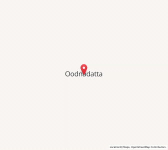 Map of Oodnadatta, South Australia