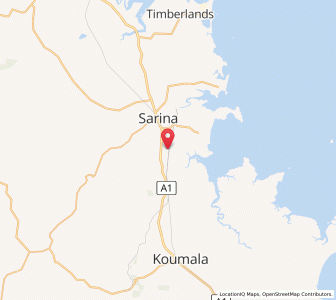 Map of Oonooie, Queensland