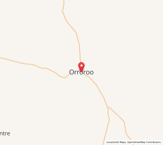 Map of Orroroo, South Australia
