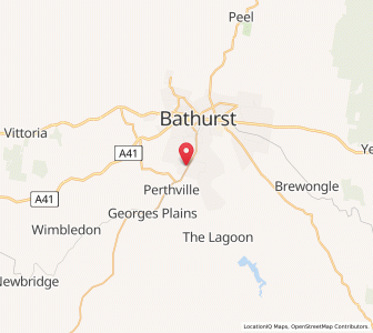 Map of Orton Park, New South Wales