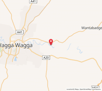 Map of Oura, New South Wales