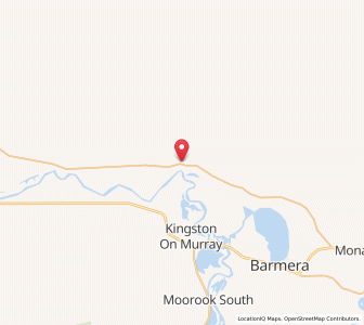 Map of Overland Corner, South Australia