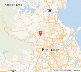 Map of Oxford Park, Queensland