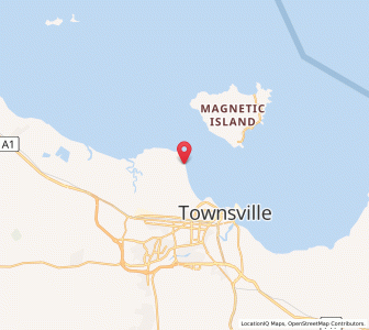 Map of Pallarenda, Queensland