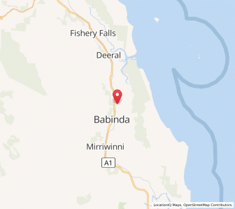 Map of Palma, Queensland