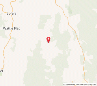 Map of Palmers Oaky, New South Wales