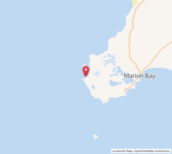 Map of Pandalowie Bay, South Australia