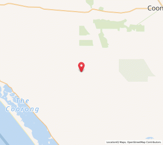 Map of Paradowns, South Australia