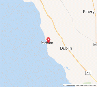 Map of Parham, South Australia