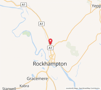 Map of Parkhurst, Queensland