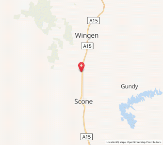 Map of Parkville, New South Wales