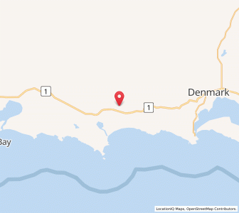 Map of Parryville, Western Australia