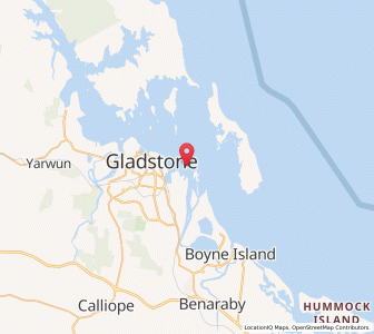 Map of Parsons Point, Queensland