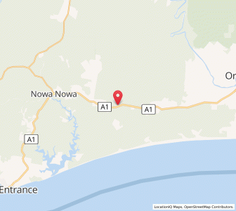 Map of Partelli, VictoriaVictoria