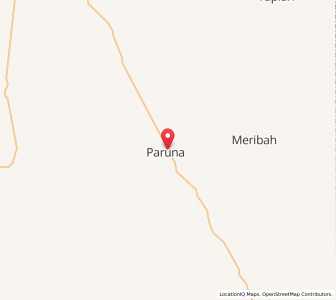 Map of Paruna, South Australia