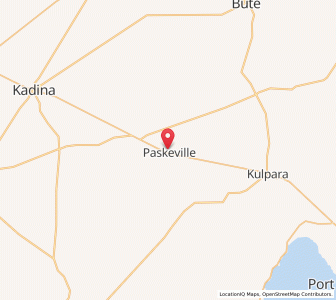 Map of Paskeville, South Australia